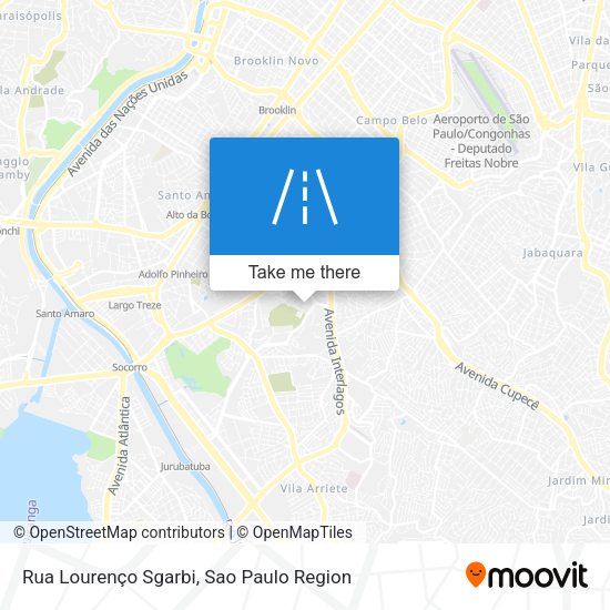 Rua Lourenço Sgarbi map