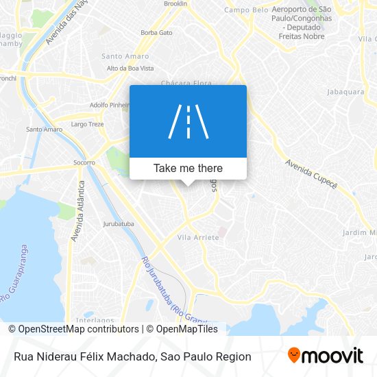 Rua Niderau Félix Machado map