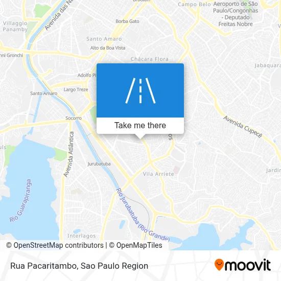 Rua Pacaritambo map