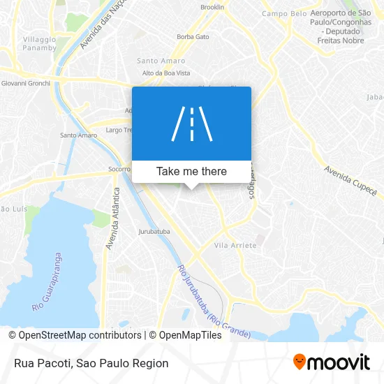 Rua Pacoti map