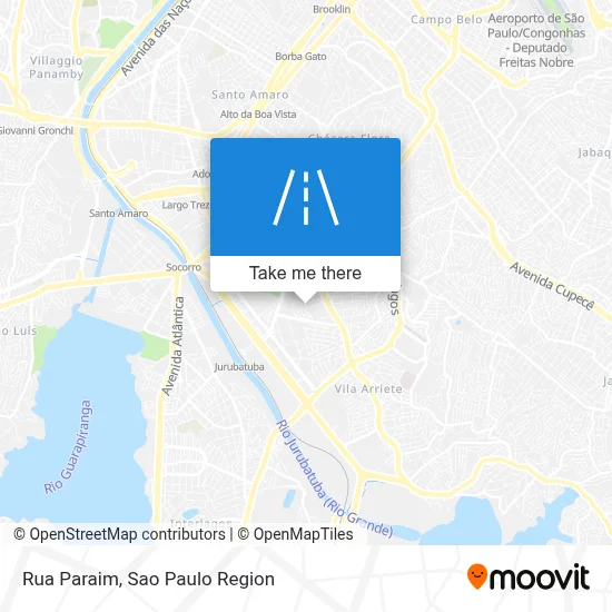 Rua Paraim map