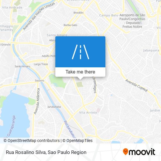 Rua Rosalino Silva map