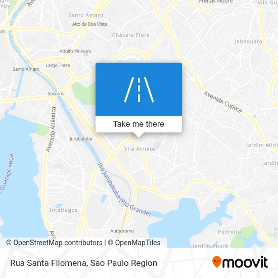 Rua Santa Filomena map