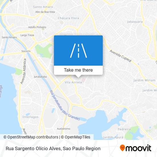 Rua Sargento Olício Alves map