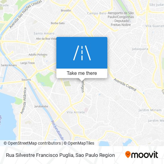 Rua Silvestre Francisco Puglia map