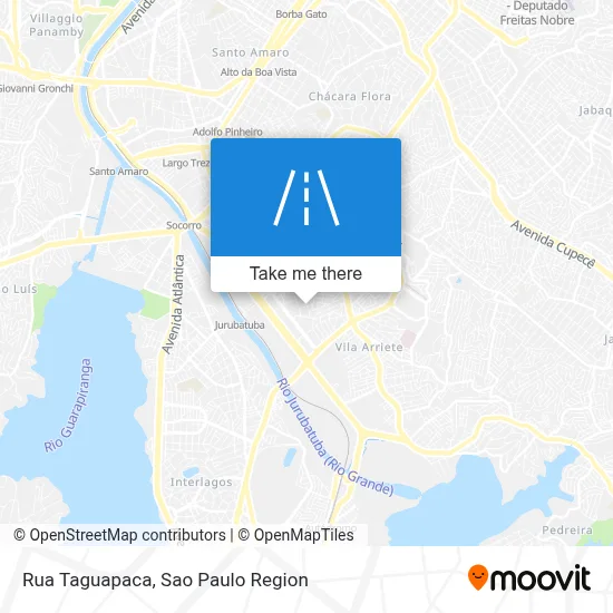 Rua Taguapaca map