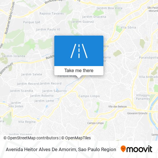 Mapa Avenida Heitor Alves De Amorim