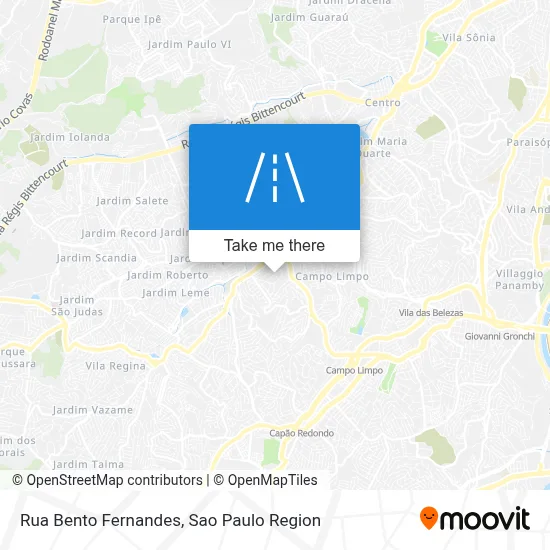 Rua Bento Fernandes map