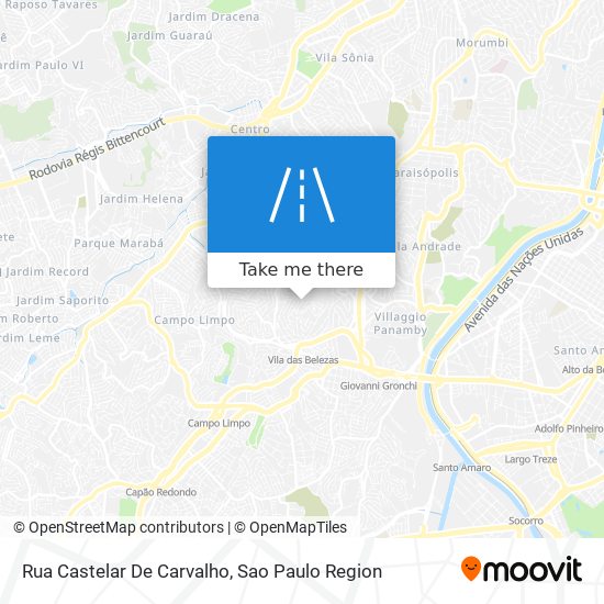 Rua Castelar De Carvalho map