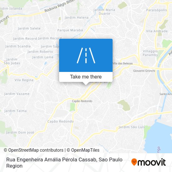 Rua Engenheira Amália Pérola Cassab map