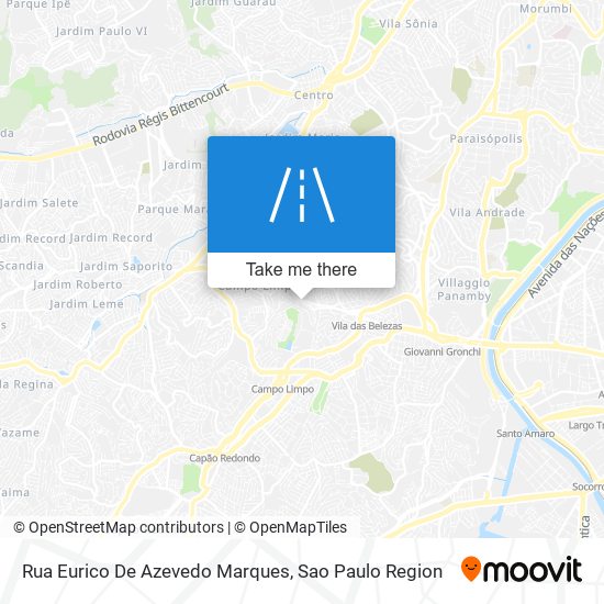 Rua Eurico De Azevedo Marques map