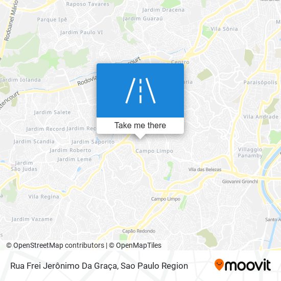 Rua Frei Jerônimo Da Graça map