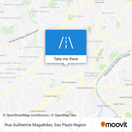 Rua Guilherme Magalhães map