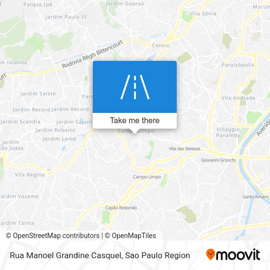 Rua Manoel Grandine Casquel map