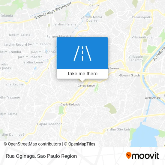 Rua Oginaga map