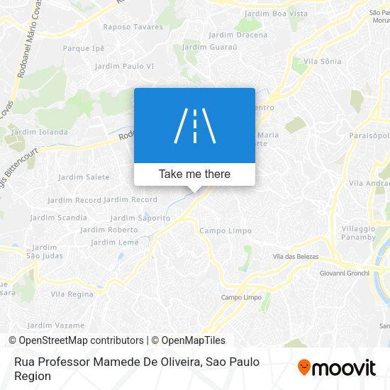 Rua Professor Mamede De Oliveira map