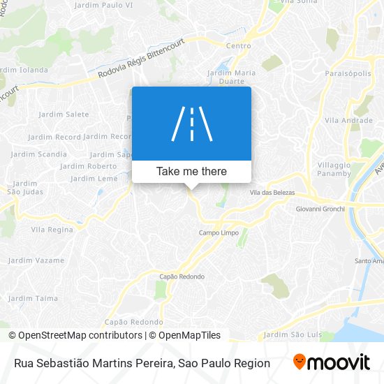 Rua Sebastião Martins Pereira map