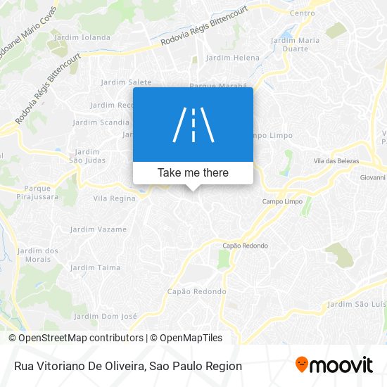 Rua Vitoriano De Oliveira map