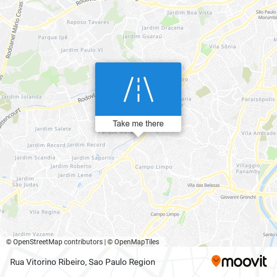 Rua Vitorino Ribeiro map