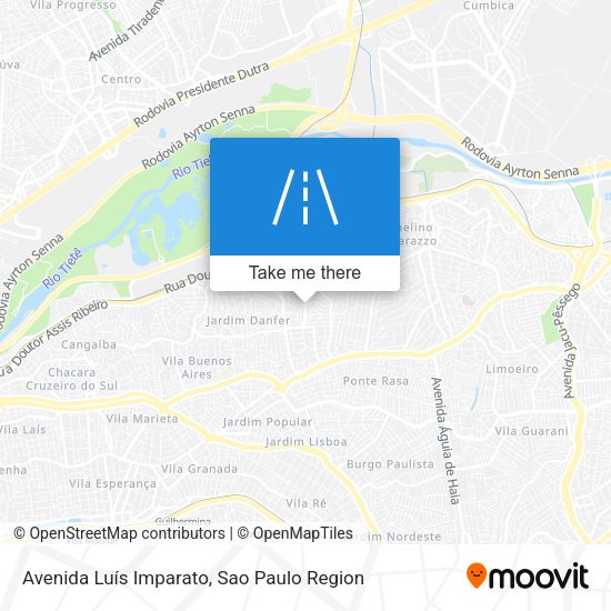 Avenida Luís Imparato map