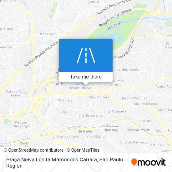 Praça Neiva Lenita Marcondes Carrara map