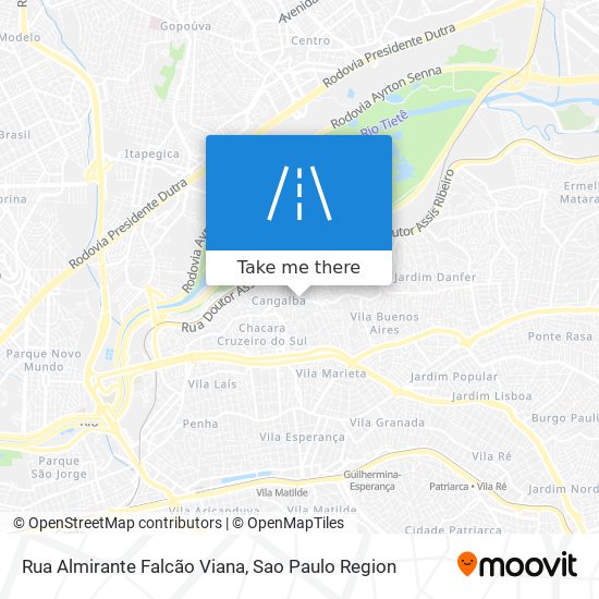 Rua Almirante Falcão Viana map