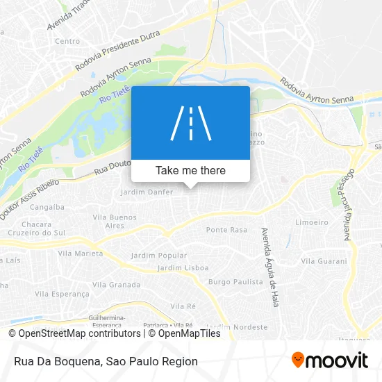 Rua Da Boquena map
