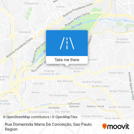 Rua Domerinda Maria Da Conceição map