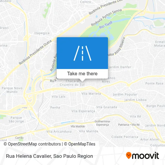 Rua Helena Cavalier map