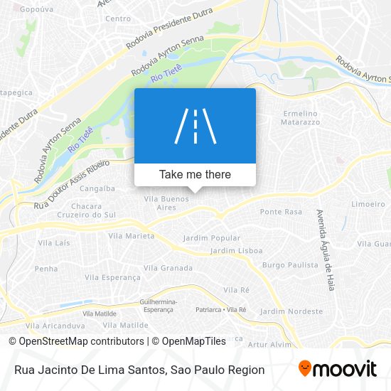 Rua Jacinto De Lima Santos map