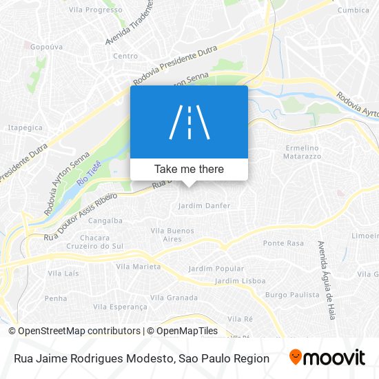 Rua Jaime Rodrigues Modesto map