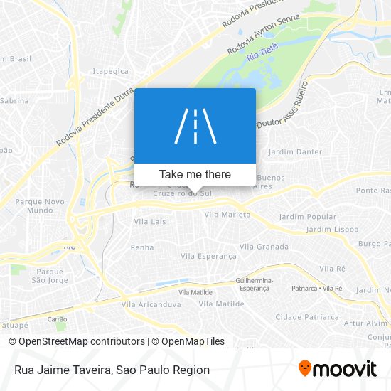 Rua Jaime Taveira map