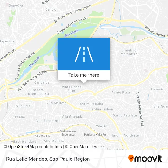 Rua Lelio Mendes map