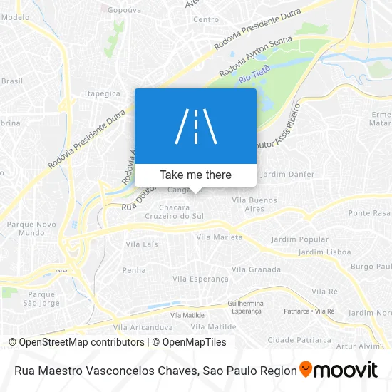 Rua Maestro Vasconcelos Chaves map