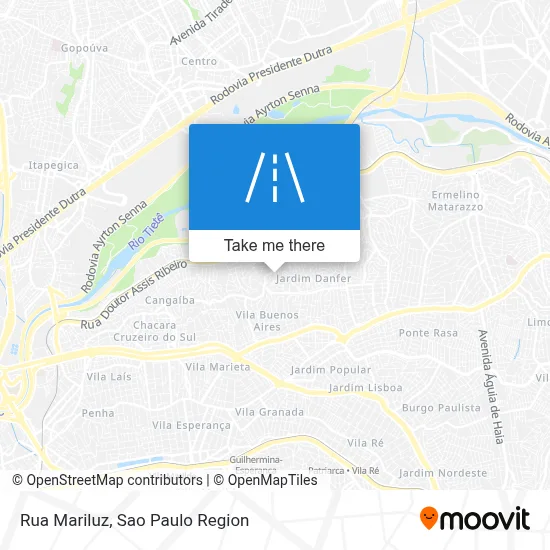 Rua Mariluz map