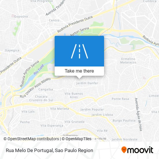 Rua Melo De Portugal map