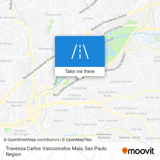 Travessa Carlos Vasconcelos Maia map