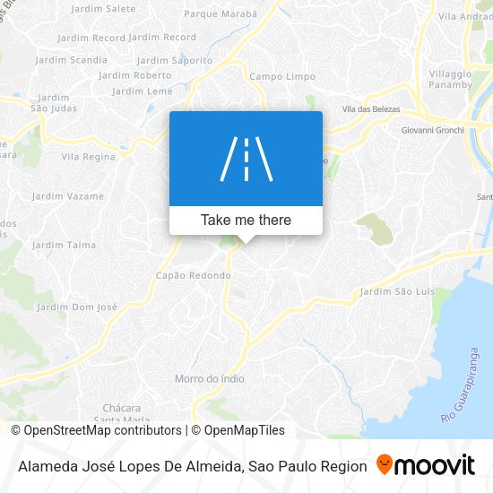 Alameda José Lopes De Almeida map