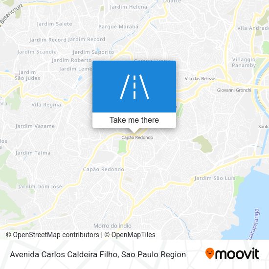 Avenida Carlos Caldeira Filho map
