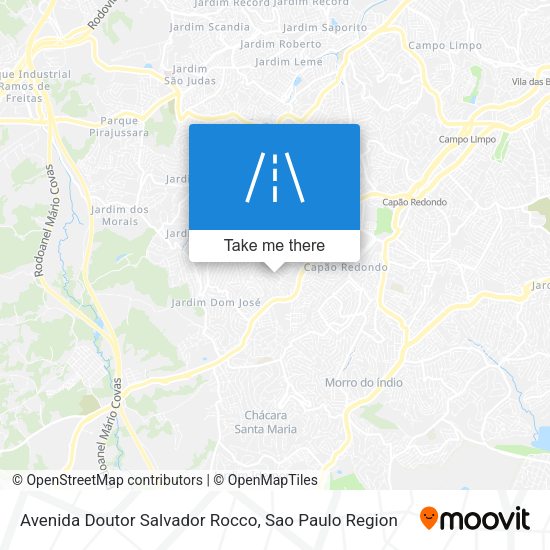 Avenida Doutor Salvador Rocco map