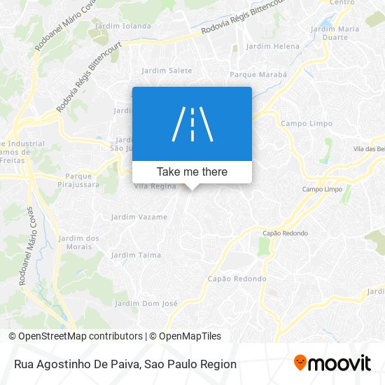 Rua Agostinho De Paiva map