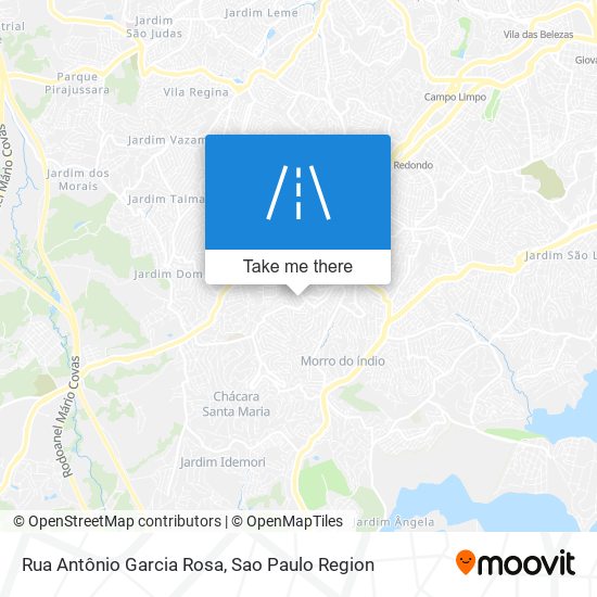 Rua Antônio Garcia Rosa map