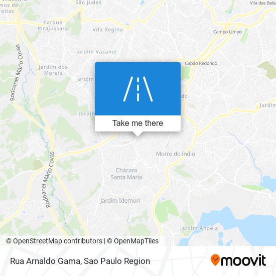 Rua Arnaldo Gama map