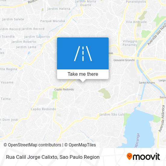 Rua Calil Jorge Calixto map
