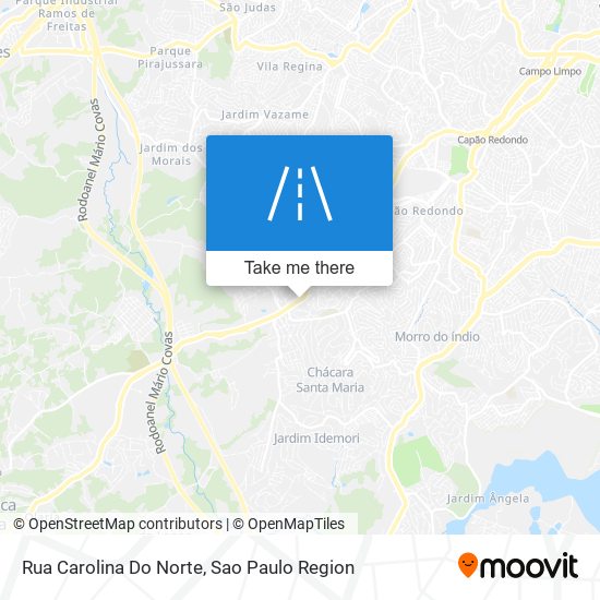 Rua Carolina Do Norte map