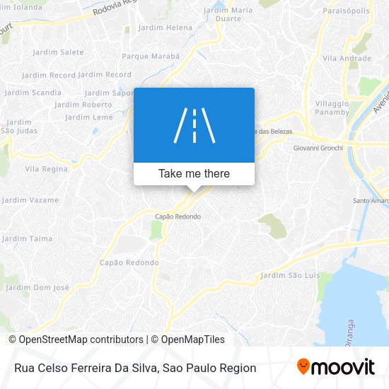 Rua Celso Ferreira Da Silva map