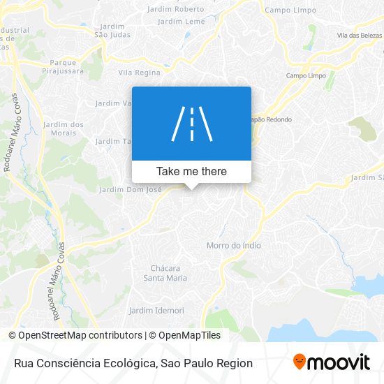 Rua Consciência Ecológica map