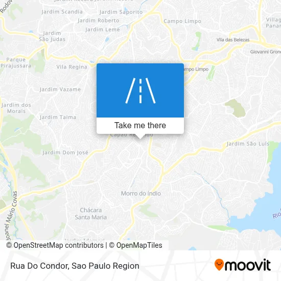 Rua Do Condor map