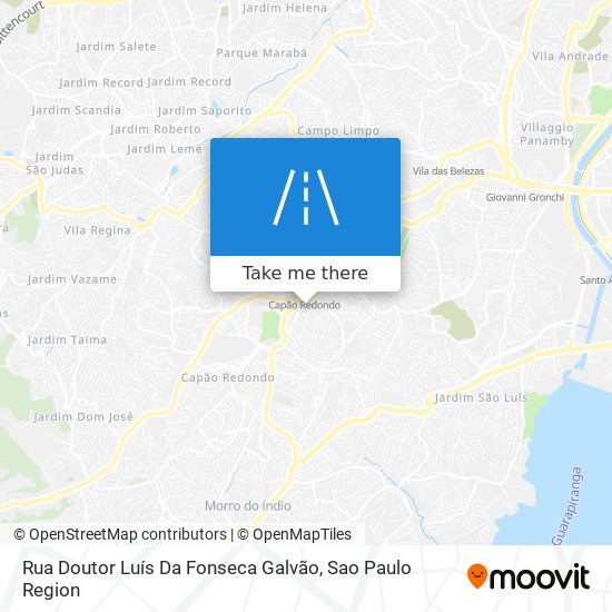 Mapa Rua Doutor Luís Da Fonseca Galvão