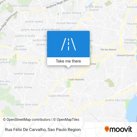 Rua Félix De Carvalho map